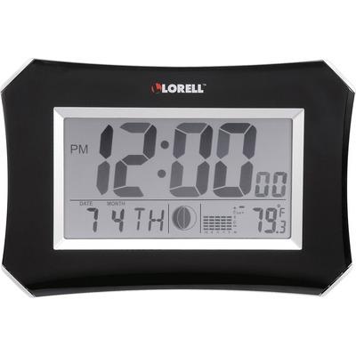 Lorell 60998 LCD Wall/Alarm Clock
