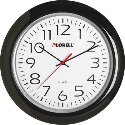 Lorell 60989 13-1/4" Round Quartz Wall Clock