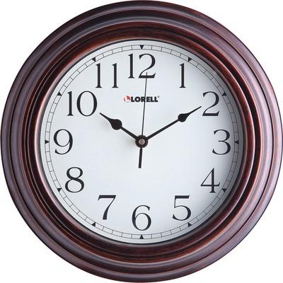 Lorell 61010 11-3/4" Antique Design Wall Clock