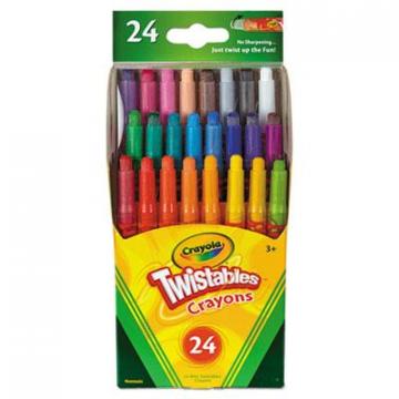 Crayola 529724 Twistables Mini Crayons