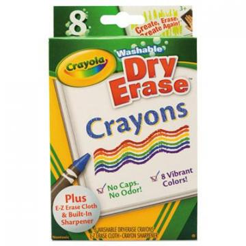 Crayola 985200 Washable Dry Erase Crayons
