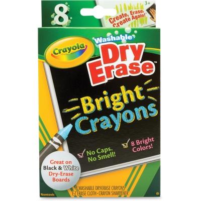 Crayola 985202 Odorless Dry Erase Crayons