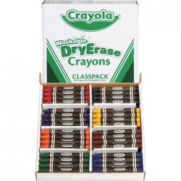 Crayola 985208 Dry-erase Washable Crayons Classpack