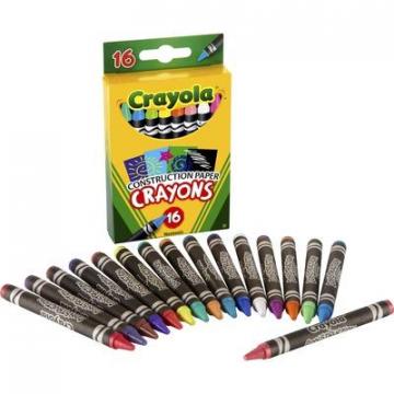 Crayola 525817 16 Construction Paper Crayons