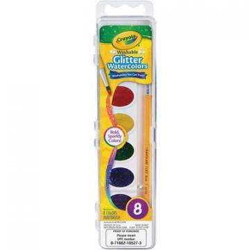 Crayola 530527 Washable Glitter Watercolors Set