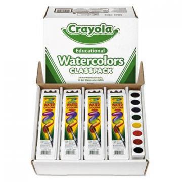 Crayola Watercolor Set, 8 Assorted Colors/Set, 36 Sets/Box (538101)