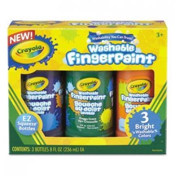 Crayola 551311 Washable Fingerpaint Pack