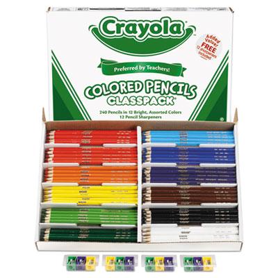Crayola 688024 Color Pencil Classpack Set