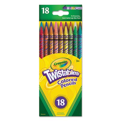Crayola 687418 Twistables Colored Pencils