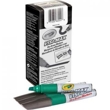 Crayola 986012A044 Visi-Max Dry-Erase Markers