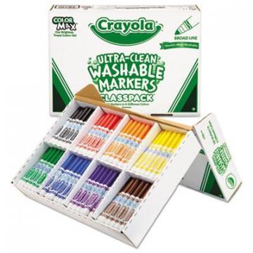 Crayola 588200 Ultra-Clean Washable Marker Classpack