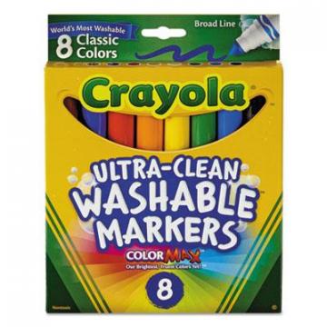 Crayola 587808 Ultra-Clean Washable Classic Markers
