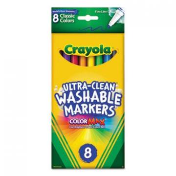 Crayola 587809 Ultra-Clean Washable Classic Markers