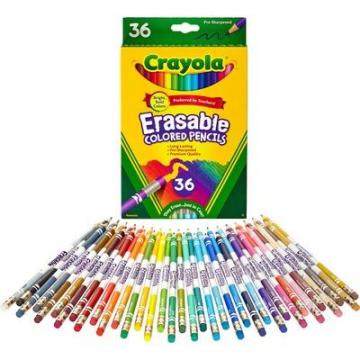 Crayola 681036 Erasable Colored Pencils