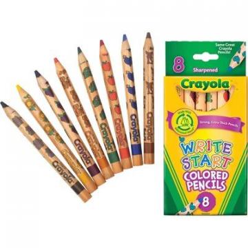 Crayola 684108 Write Start Colored Pencils