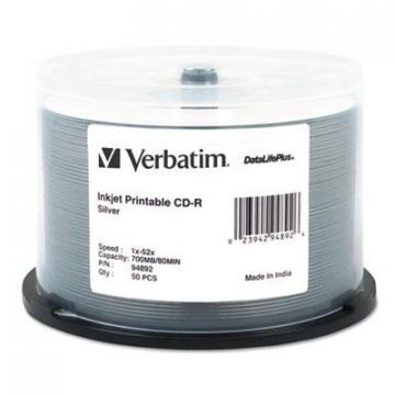 Verbatim 94892 CD-R DataLifePlus Printable Recordable Disc