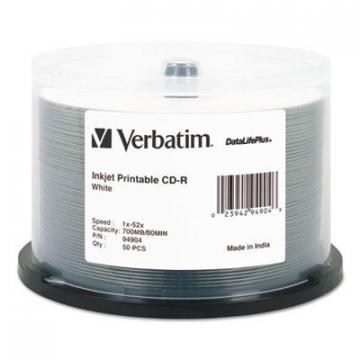 Verbatim 94904 CD-R DataLifePlus Printable Recordable Disc