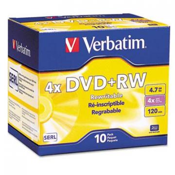 Verbatim 94839 DVD+RW Rewritable Disc