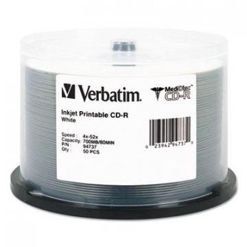 Verbatim 94737 Inkjet Printable MediDisc CD-Rs