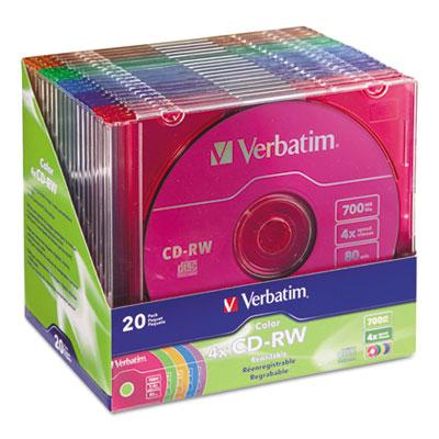Verbatim 94300 CD-RW Rewritable Disc