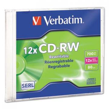 Verbatim 95161 CD-RW High-Speed Rewritable Disc