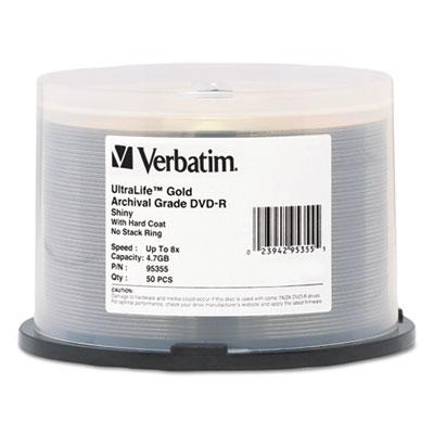 Verbatim 95355 UltraLife Gold Archival Grade DVD-R