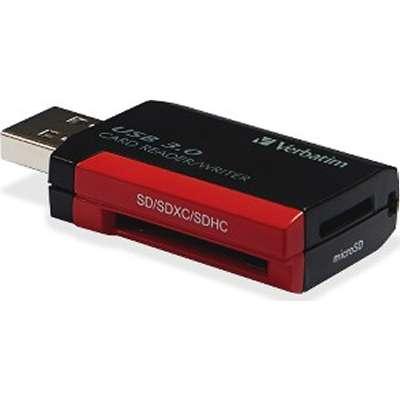 Verbatim Pocket Card Reader USB 3.0 - Black