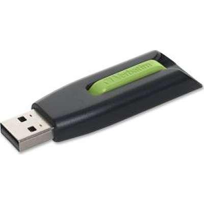 Verbatim 16GB Store 'n' Go V3 USB 3.0 Drive - Black/Green