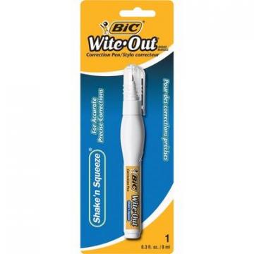 BIC WOSQPP11 Wite-Out Shake 'N Squeeze Correction Pen