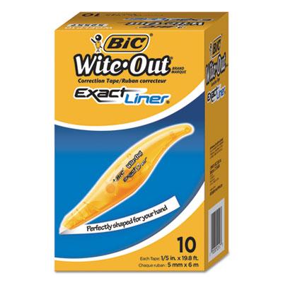BIC WOELP10 Wite-Out Brand Exact Liner Correction Tape