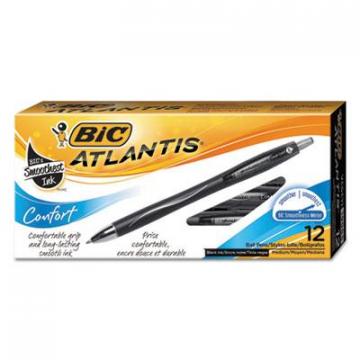 BIC VCGC11BK Atlantis Comfort Retractable Ballpoint Pen