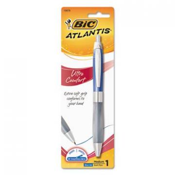 BIC VCGUP11BE Atlantis Ultra Comfort Retractable Ballpoint Pen