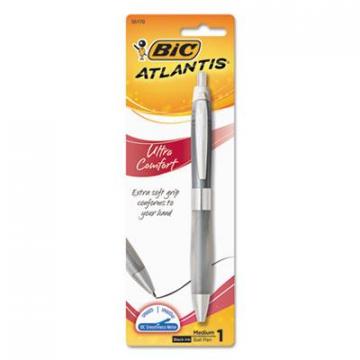 BIC VCGUP11BK Atlantis Ultra Comfort Retractable Ballpoint Pen