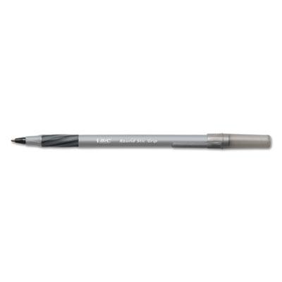 BIC GSMG11BK Round Stic Grip Xtra Comfort Ballpoint Pen