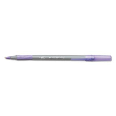 BIC GSMG11PE Round Stic Grip Xtra Comfort Ballpoint Pen