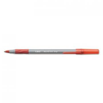 BIC GSMG11RD Round Stic Grip Xtra Comfort Ballpoint Pen