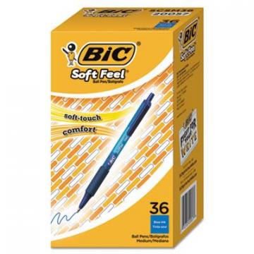 BIC SCSM361BE Soft Feel Retractable Ballpoint Pen