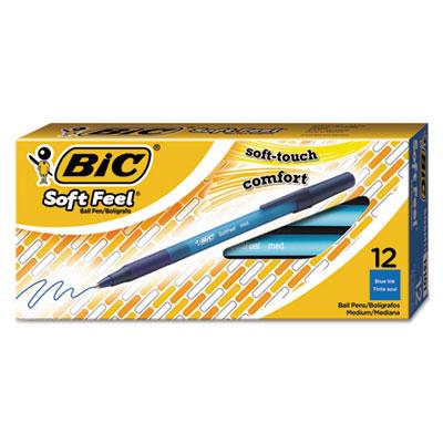 BIC SGSM11BE Soft Feel Stick Ballpoint Pen