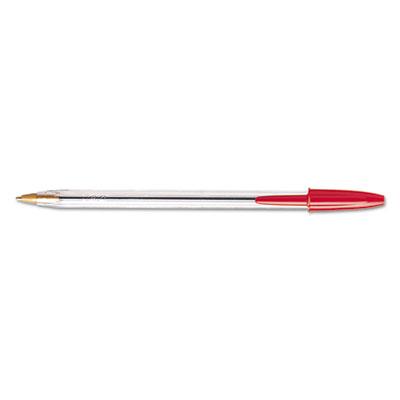 BIC MS11RD Cristal Xtra Smooth Ballpoint Pen