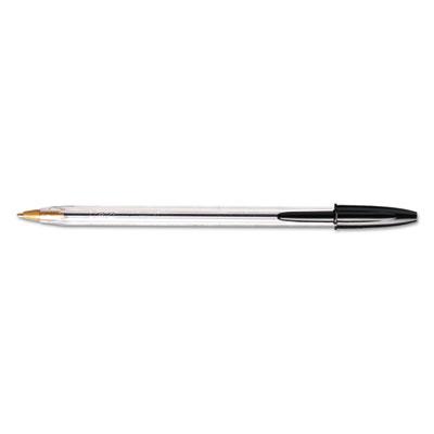 BIC MS241BK Cristal Xtra Smooth Ballpoint Pen