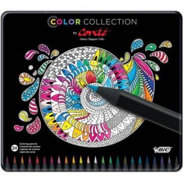 BIC BCAPP241AST Color Collection Coloring Pencils