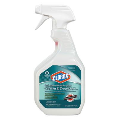 Clorox Professional Multi-Purpose Cleaner and Degreaser Spray, 32 oz Bottle (30865)