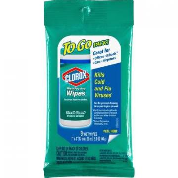 Clorox 01665PL On The Go Disinfecting Wipes