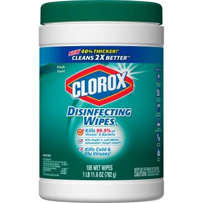 Clorox 01728BD Scented Disinfecting Wipes