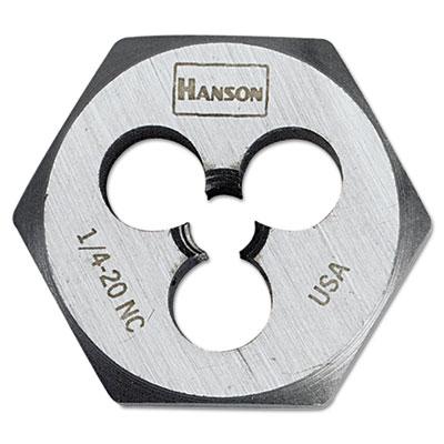 IRWIN HANSON High-Carbon Steel Fractional Hexagon Die 6520