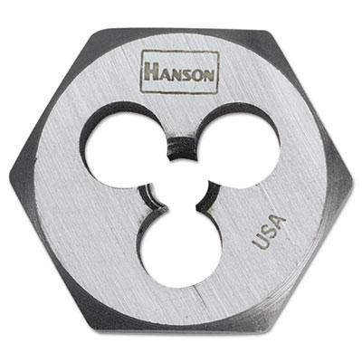 IRWIN HANSON High-Carbon Steel Fractional Hexagon Die 6534