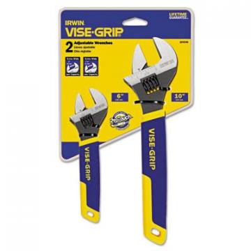 IRWIN VISE-GRIP Two-Piece Adjustable Wrench Set 2078700