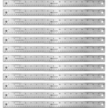 Westcott 10417BX Stainless Steel Rulers