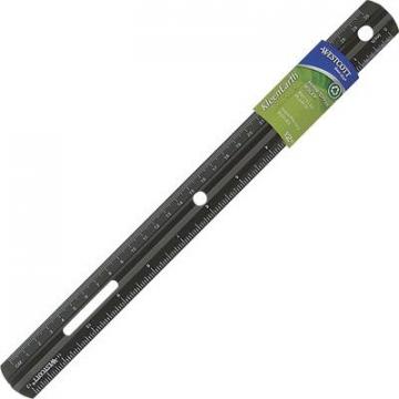 Westcott 41015 Recycled Double Bevel Plastic Ruler
