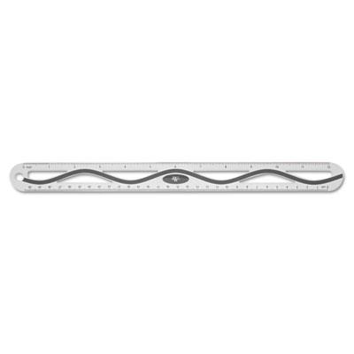 Westcott 15500002 12" Aluminum Wave Ruler
